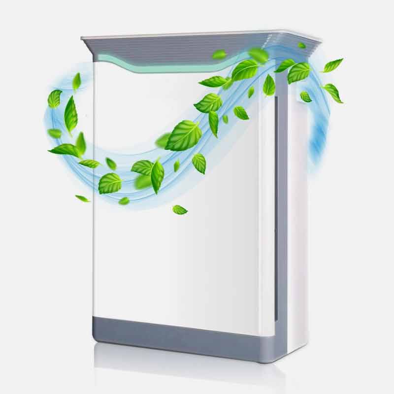 Home Air Purification Room Air Filter with HEPA Filter