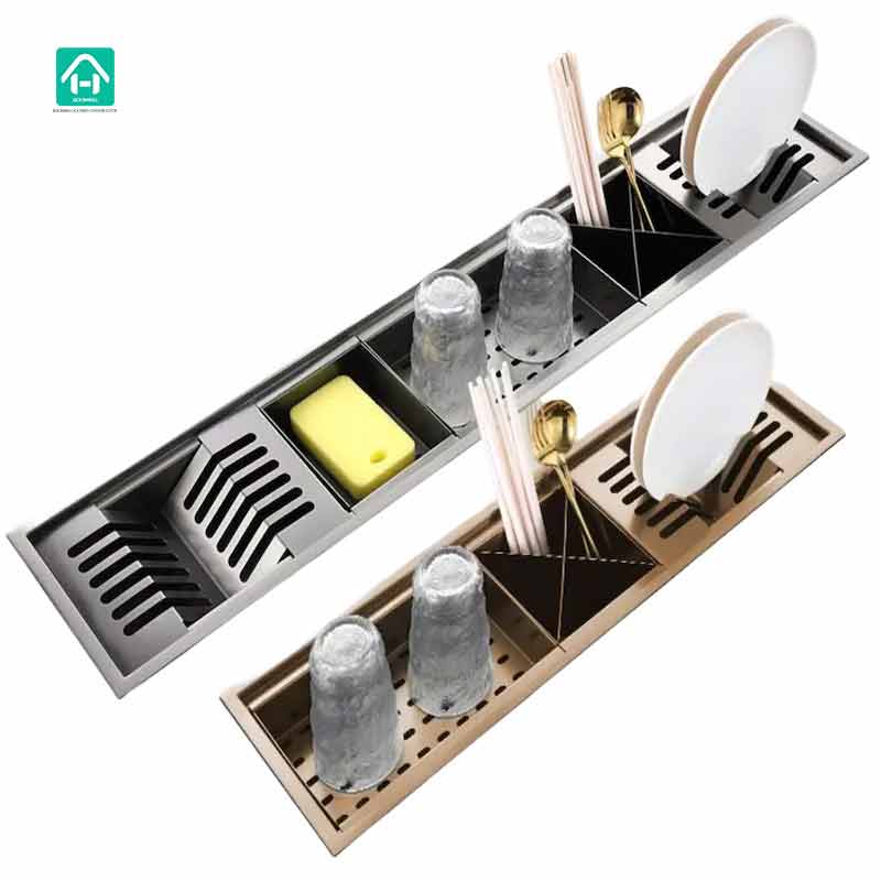 Custom Kitchen Sink for Drying Cutlery Dish